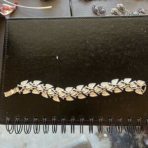 Signed Coro vintage clasp bracelet